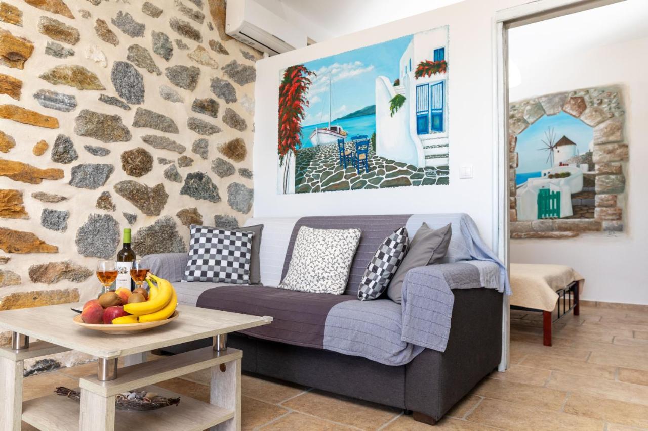 The Stone House Naxos Villa Glinado Naxos Exterior foto